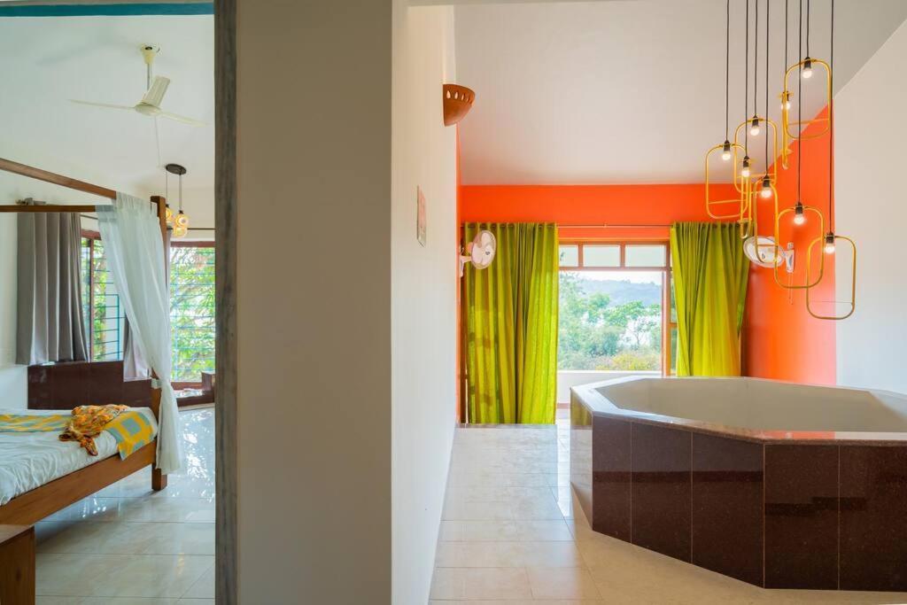 Lake View Villa Gandaulim Ngoại thất bức ảnh